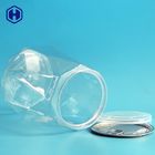 Durable Reusable Transparent Cylinder Container   Eco Friendly 1630ml